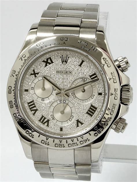 white gold daytona Rolex